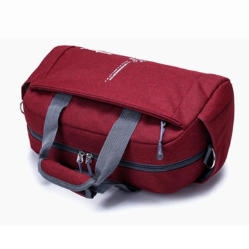 Company logo printed unique sport duffle bag